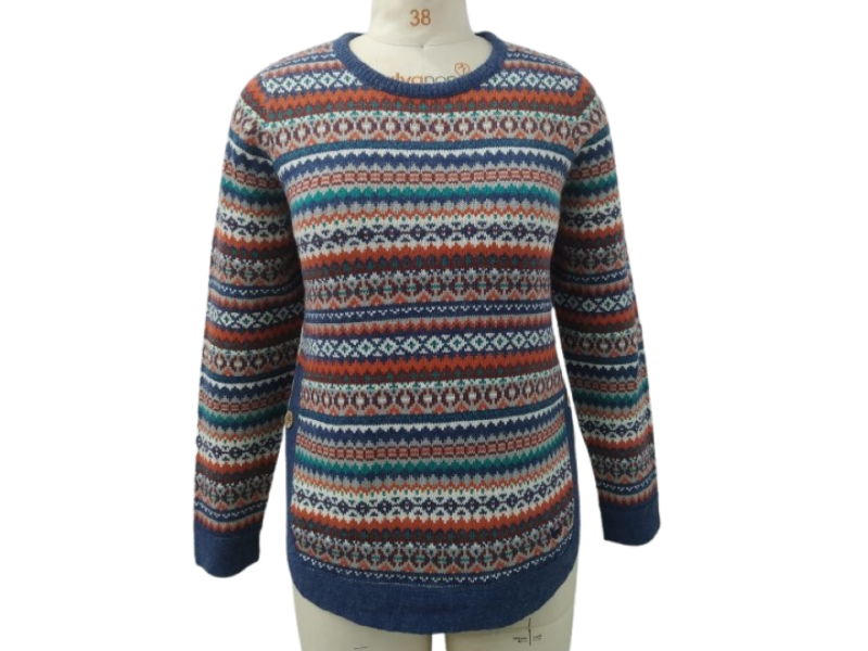 Fair Isle Knit Sweater - Image 4