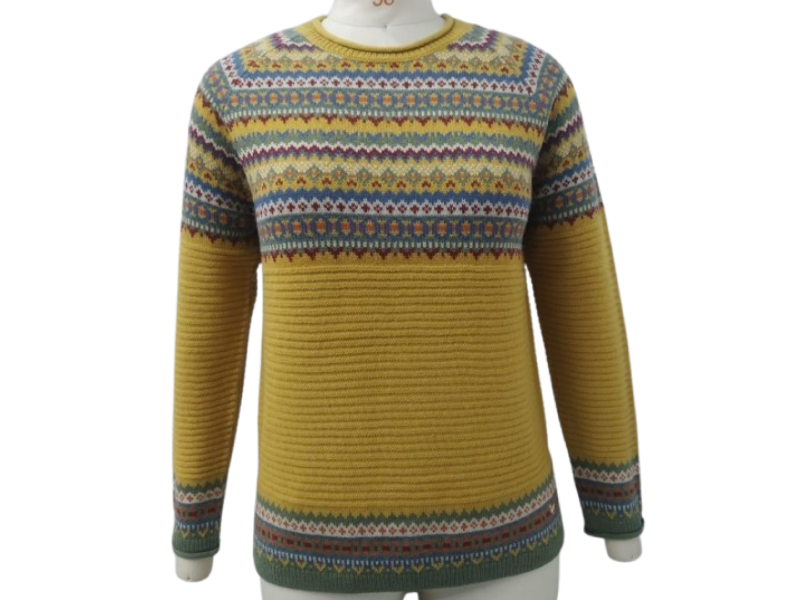 Fair Isle Knit Sweater - Image 7