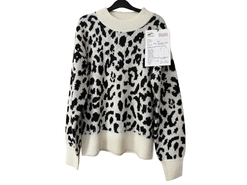 Long Sleeve Jacquard Jumper - Image 2