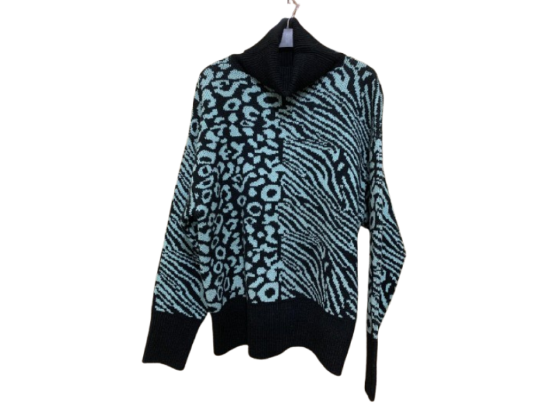 Long Sleeve Jacquard Jumper - Image 5