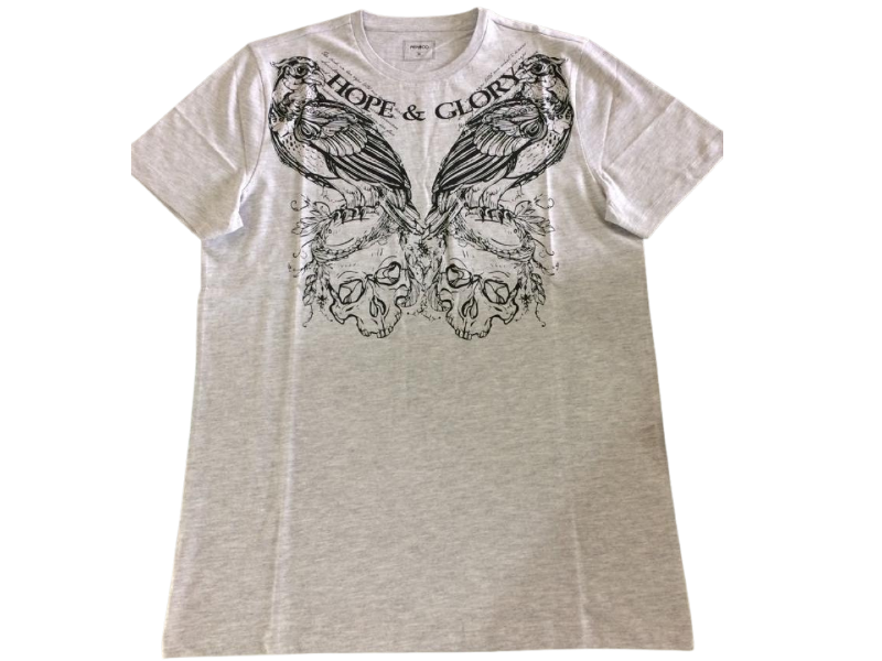 Chest Print/AOP T-Shirts - Image 2