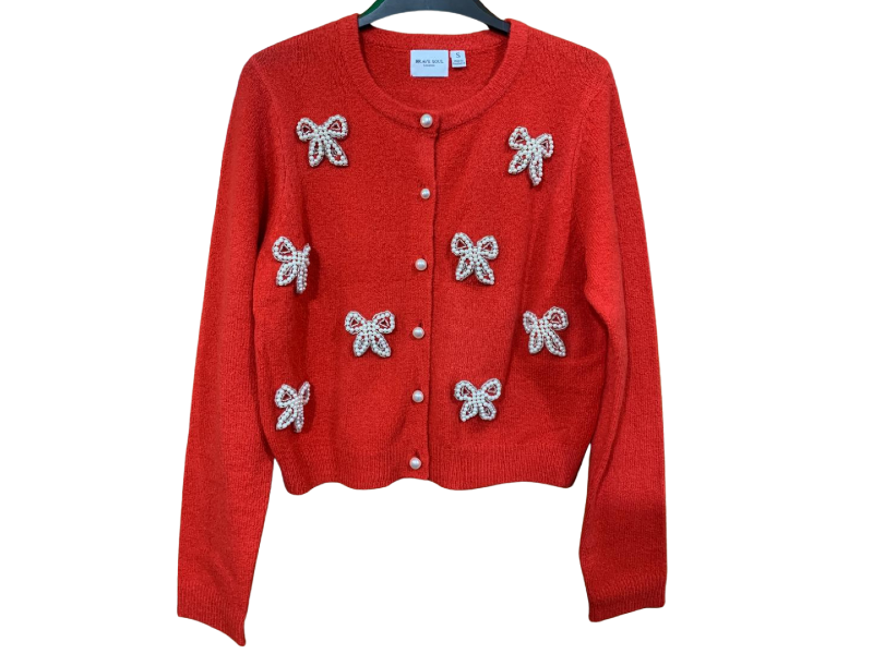 Import Yarn Pearl & stoneed Sweater - Image 11